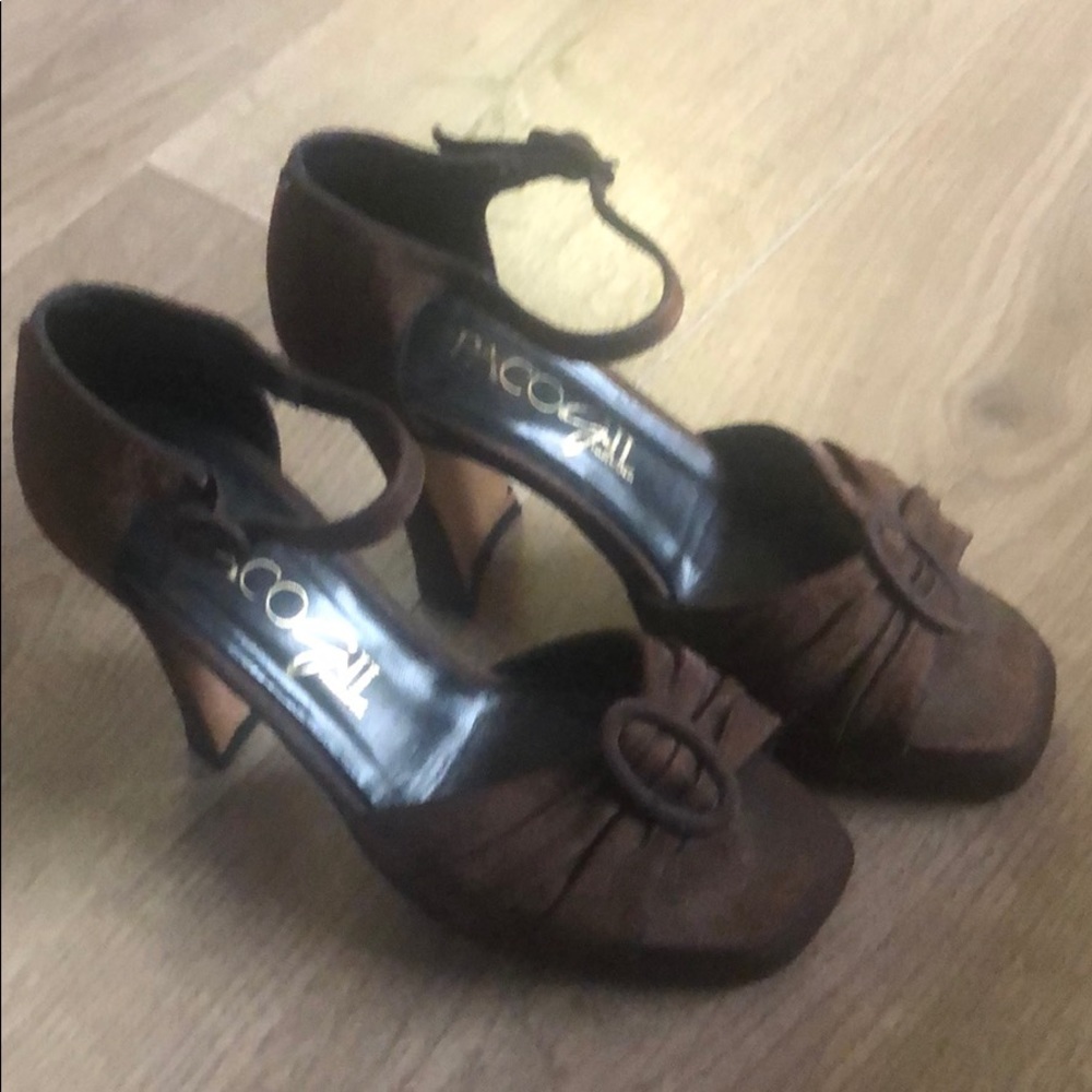 Brown heels